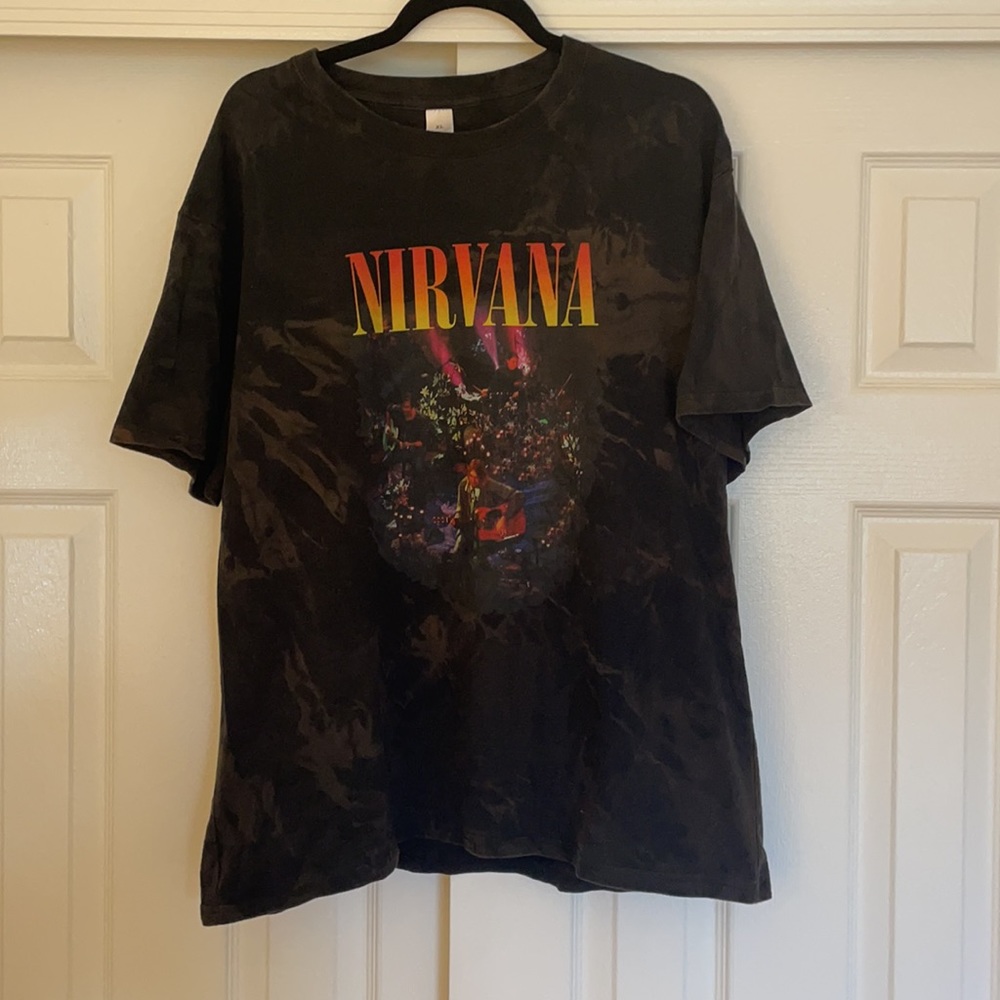 Acid Wash Nirvana Shirt